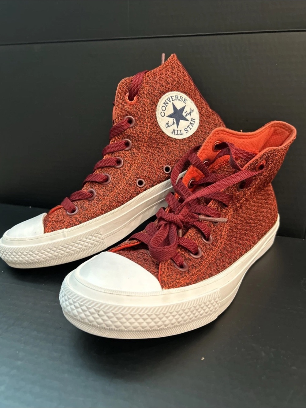 Converse All Star Chuck Taylor II Spacer Mesh 154019C Red Men’s 5 Women’s 7